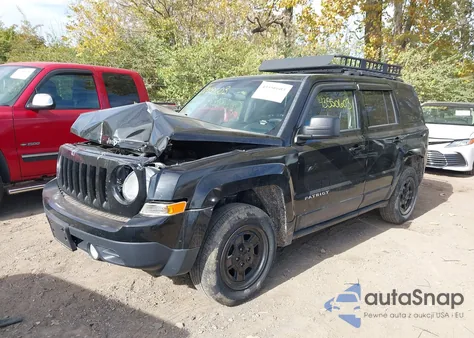 2015 Jeep Patriot Sport из США, поврежденный, VIN 1C4NJRBB1FD331953